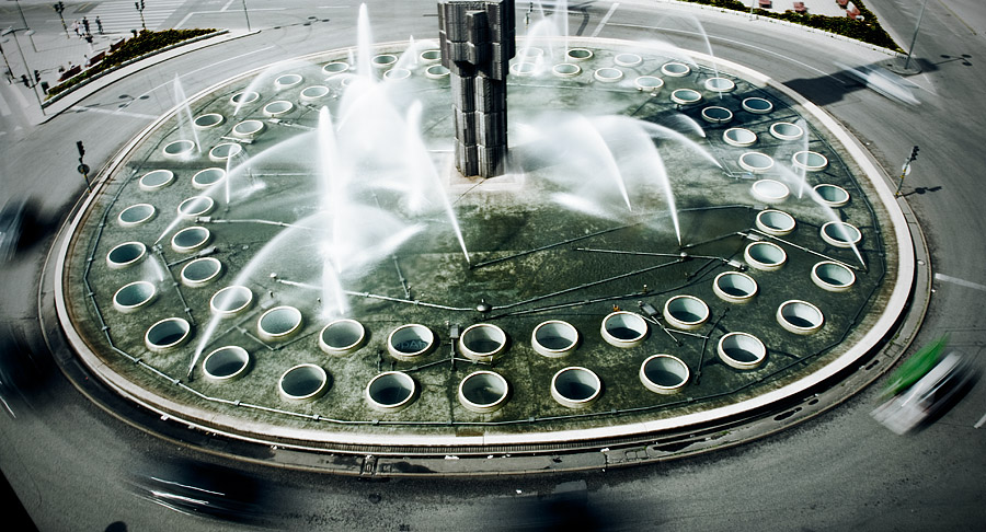 Sergel Fountain Roundabout, Stockholm