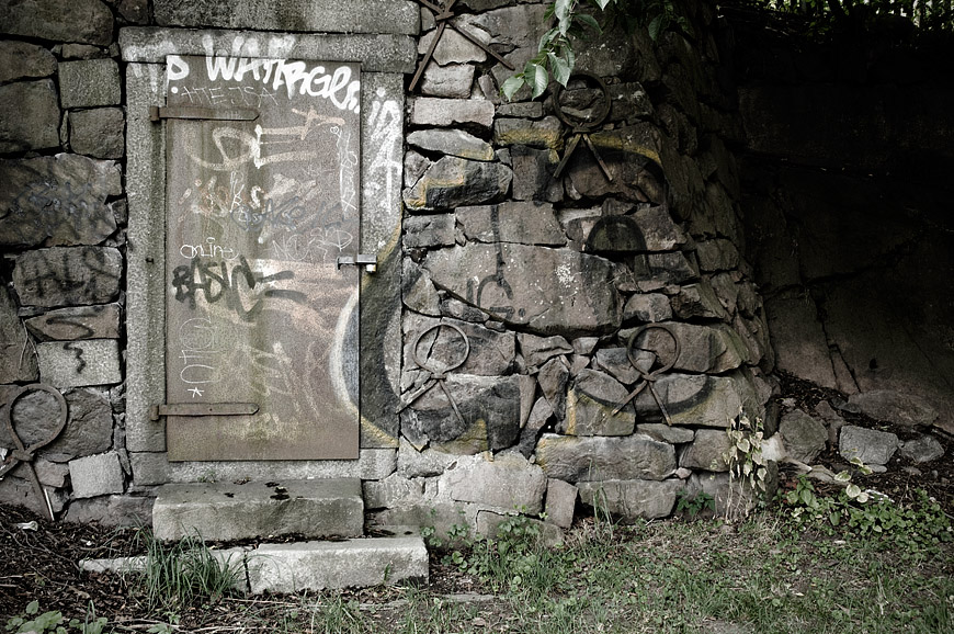 Graffiti door