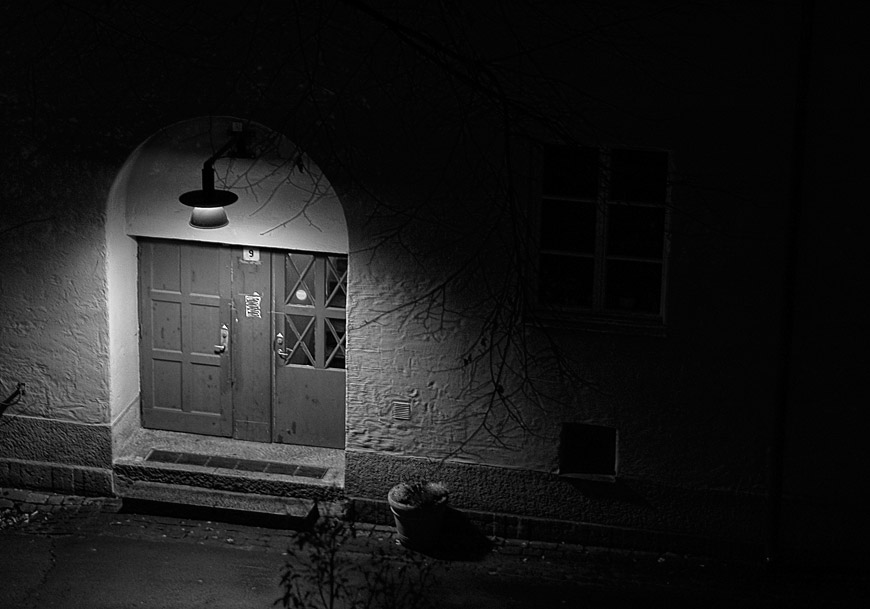 Gate in Shadow