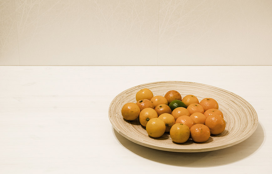 Lines and fruit