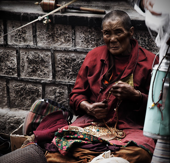 Old Man Praying